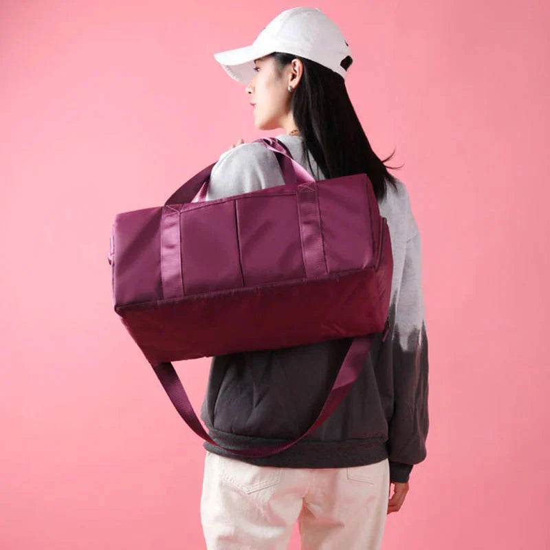Waterproof Fitness Sports Travel Duffel Bag - Versatile Weekender for ...