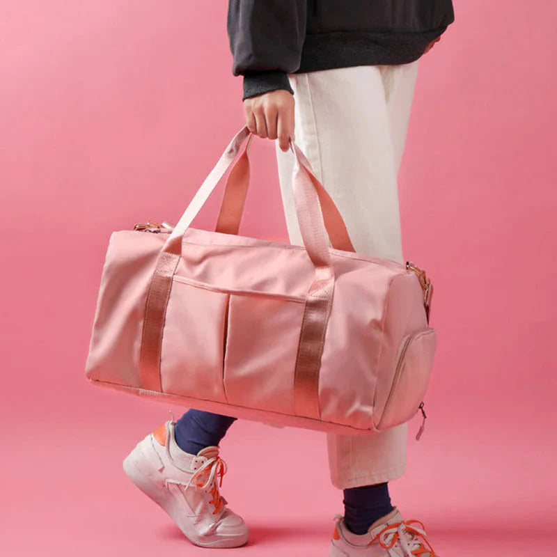 Waterproof Fitness Sports Travel Duffel Bag - Versatile Weekender for ...